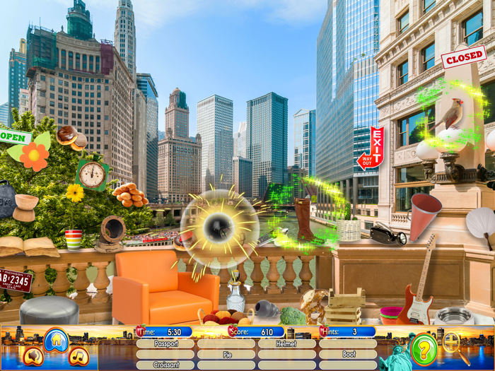 Hidden Object New York Chicago