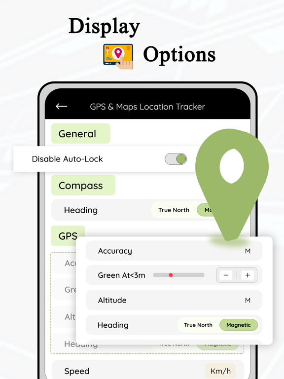 GPS & Maps, Location Tracker iPad screenshot 5 - Navigation app
