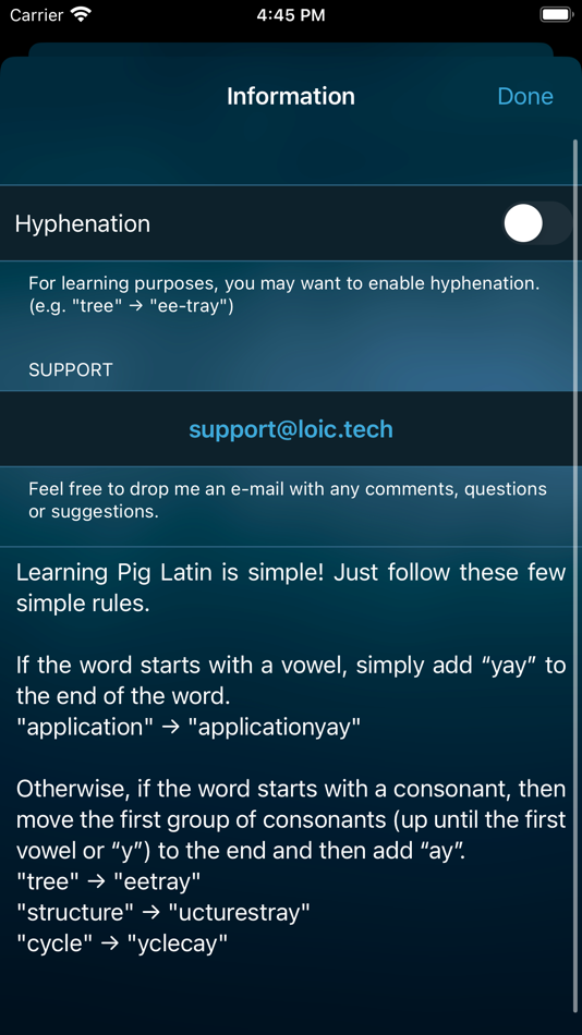 #2. Pig Latin - Translator (iOS) 由: Loic Verrall