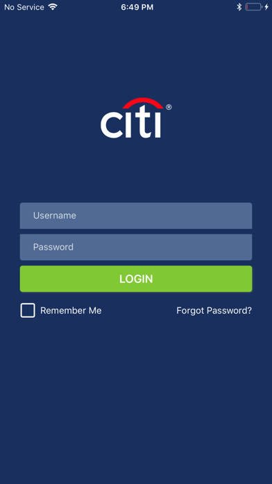 Citi Mobile Check Deposit Screenshot