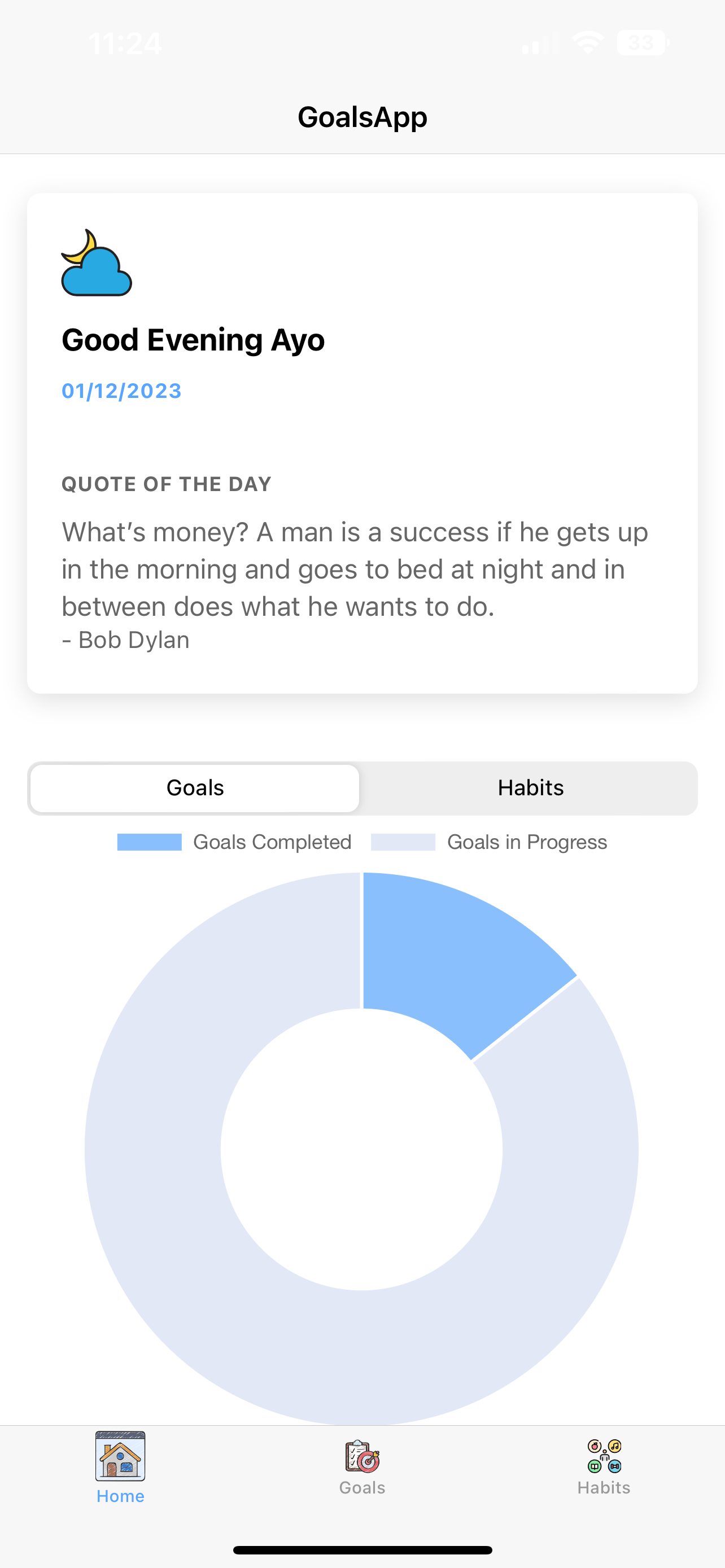 GoalsApp (Habits and Goals)