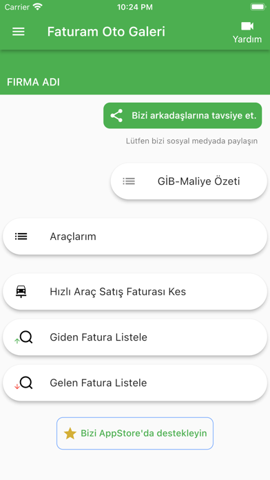 e fatura : Faturam Sektörel Screenshot