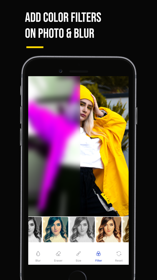 #6. Blur Image Background - Blur (iOS) Ved: Neeraj .