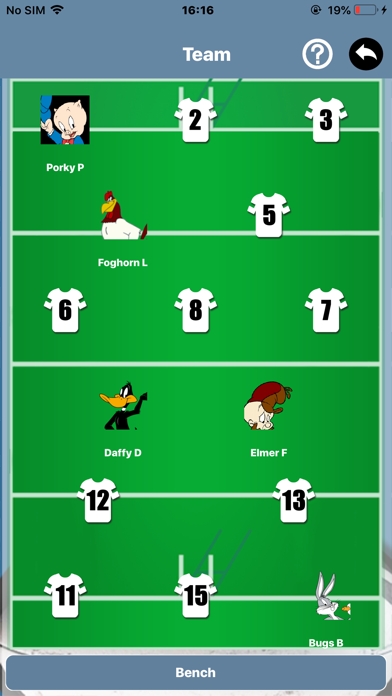 Halftime Rugby Screenshot