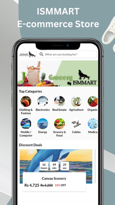 ISMMART E-Commerce Screenshot