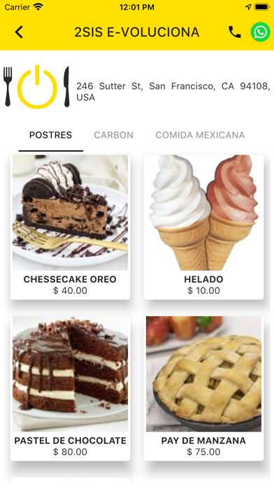 App screenshot