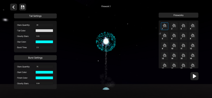 Pyro Simulator for iPhone