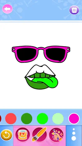Game screenshot Lip Art Coloring mod apk