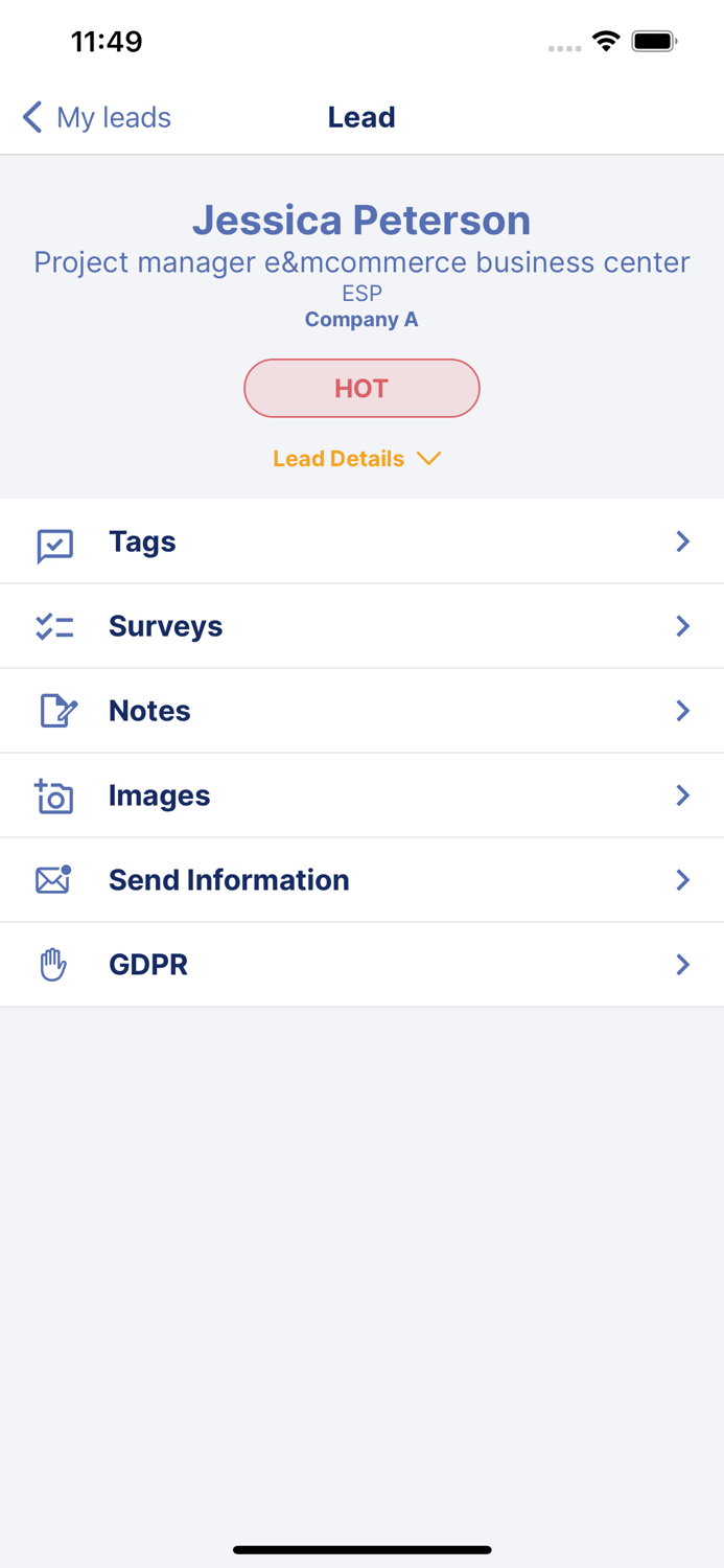 Lead Retrieval by Fira