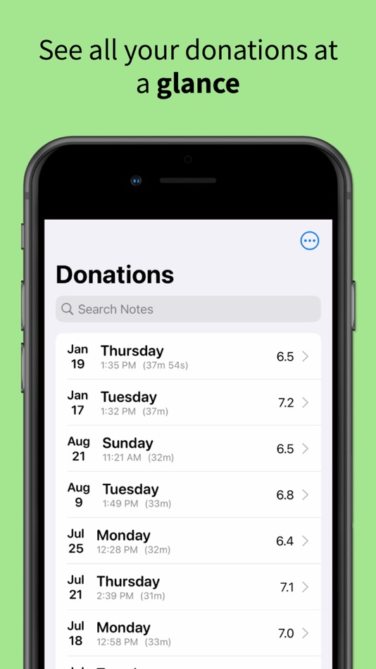 #2. Donor Track (iOS) 由: Hunter Dobbelmann