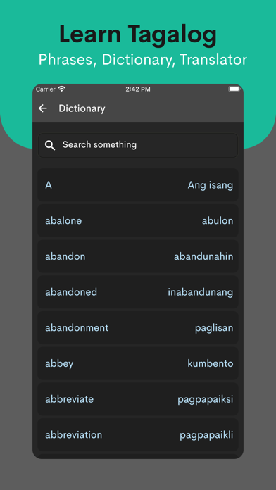 English Tagalog Translator Appのおすすめ画像3