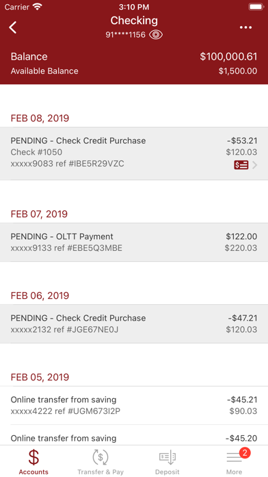 Kemba Roanoke FCU Screenshot
