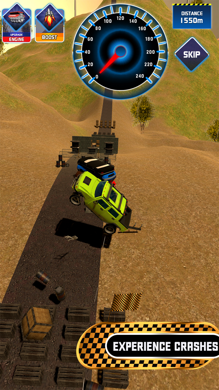 Gt Car Stunt Ramp Jump classic