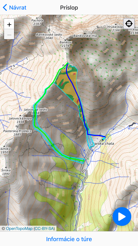 #4. Skialp Túry - Žiarska dolina (iOS) Göre: Ladislav Slosiar