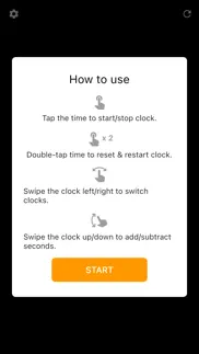 simple shot clock iphone screenshot 1