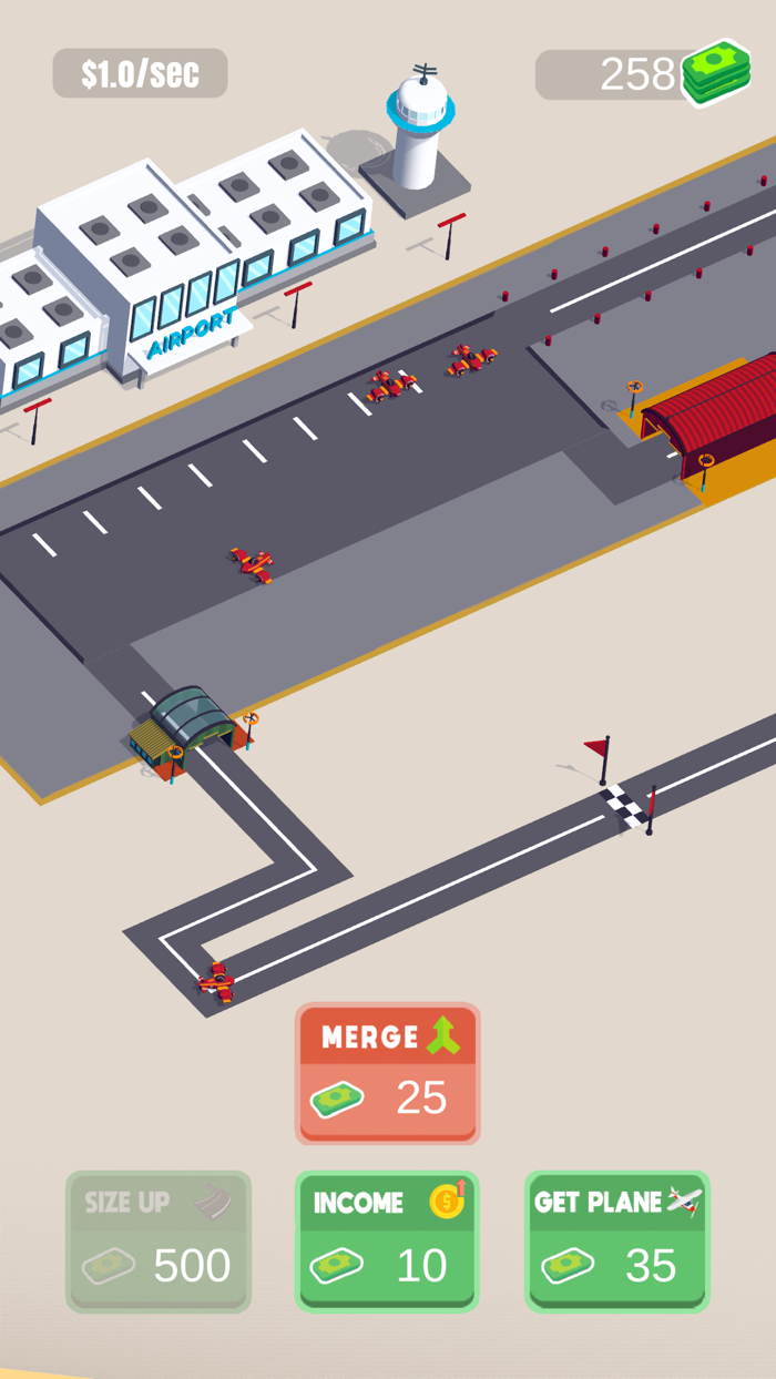 Airport Idle Clicker