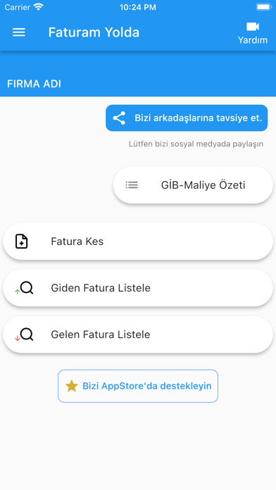 e fatura : Faturam Sektörel Screenshot