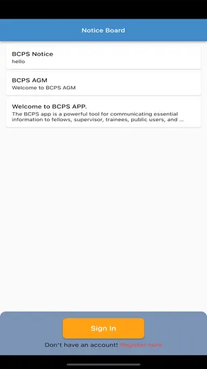 BCPS Push Notification App screenshot 1