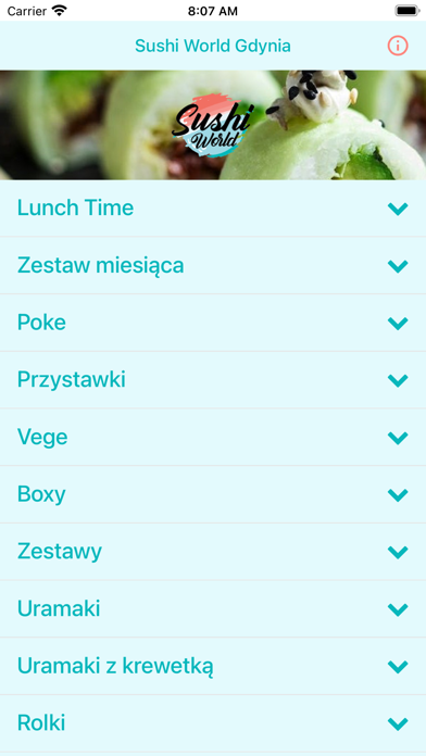 Sushi World Gdynia Screenshot