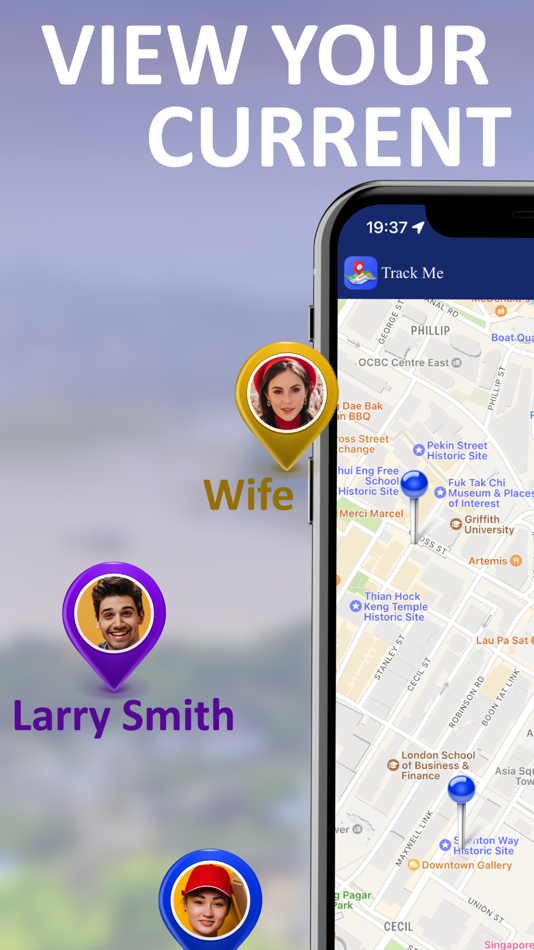 #1. Track Me - GPS Live Tracking (iOS) 由: Svetlana Nasonova