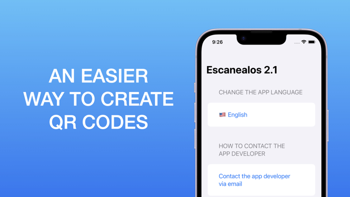 Escanealos Create Any QR Code