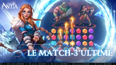 Screenshot #2 pour Call of Antia: Match 3 RPG