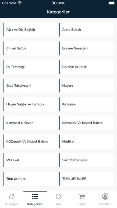 Özen İtriyat Screenshot