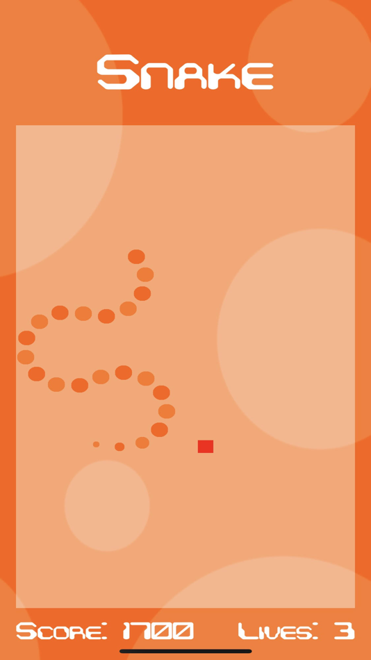 #1. One Touch Snake (iOS) 由: Andrzej Gawron