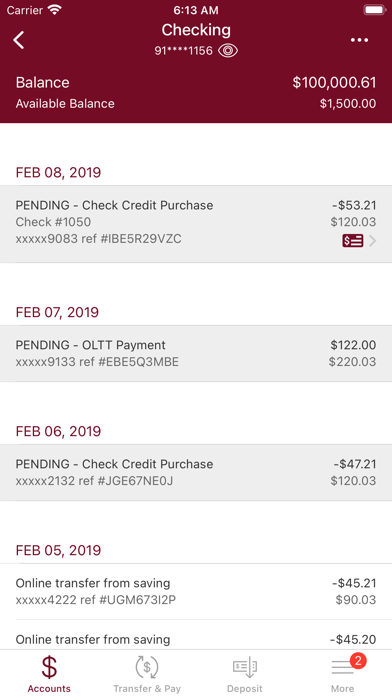 WESLA - Federal Credit Union Screenshot