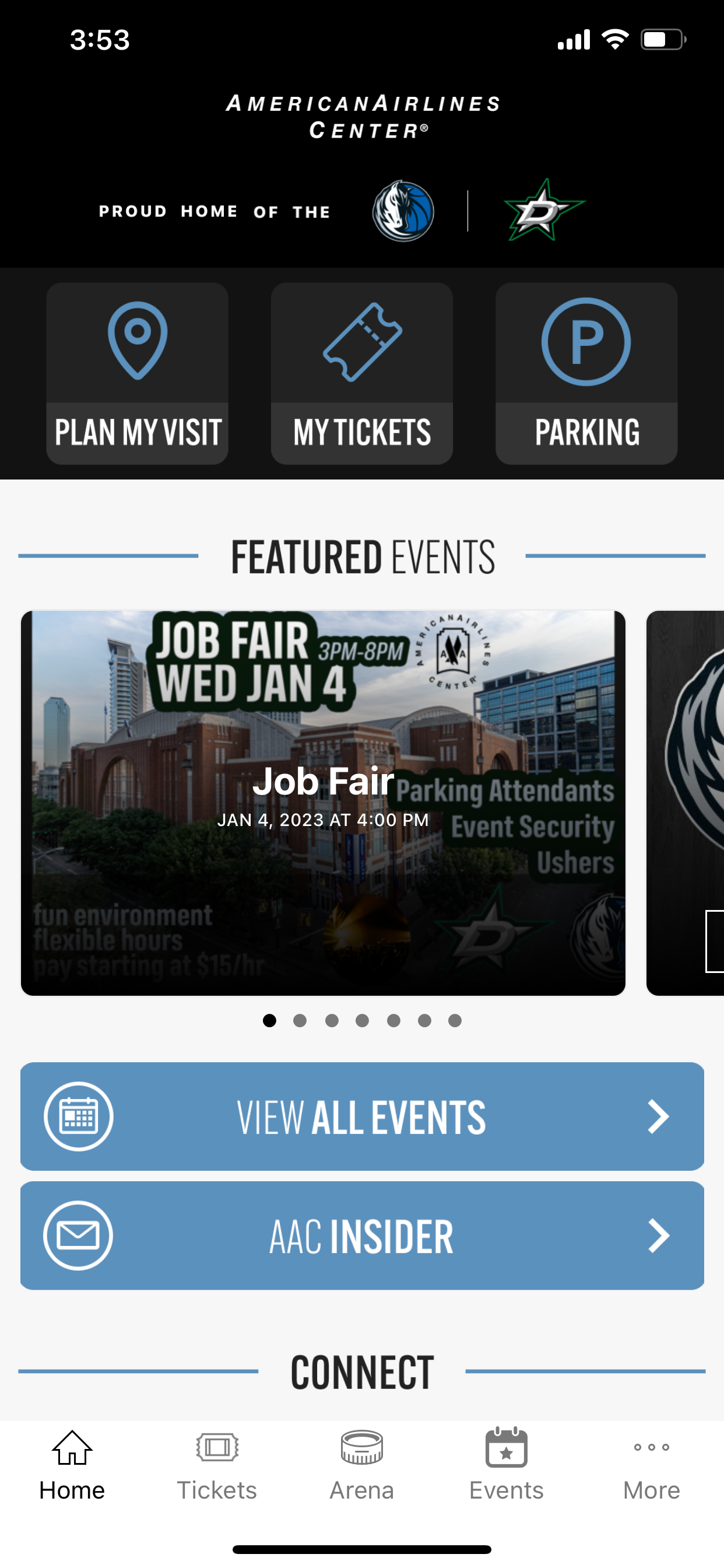 American Airlines Center App
