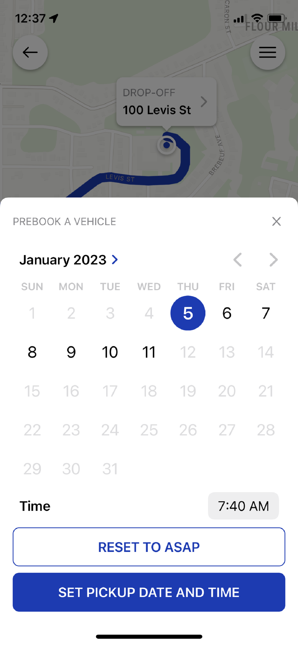 Lockerby Taxi Go App screenshot 4