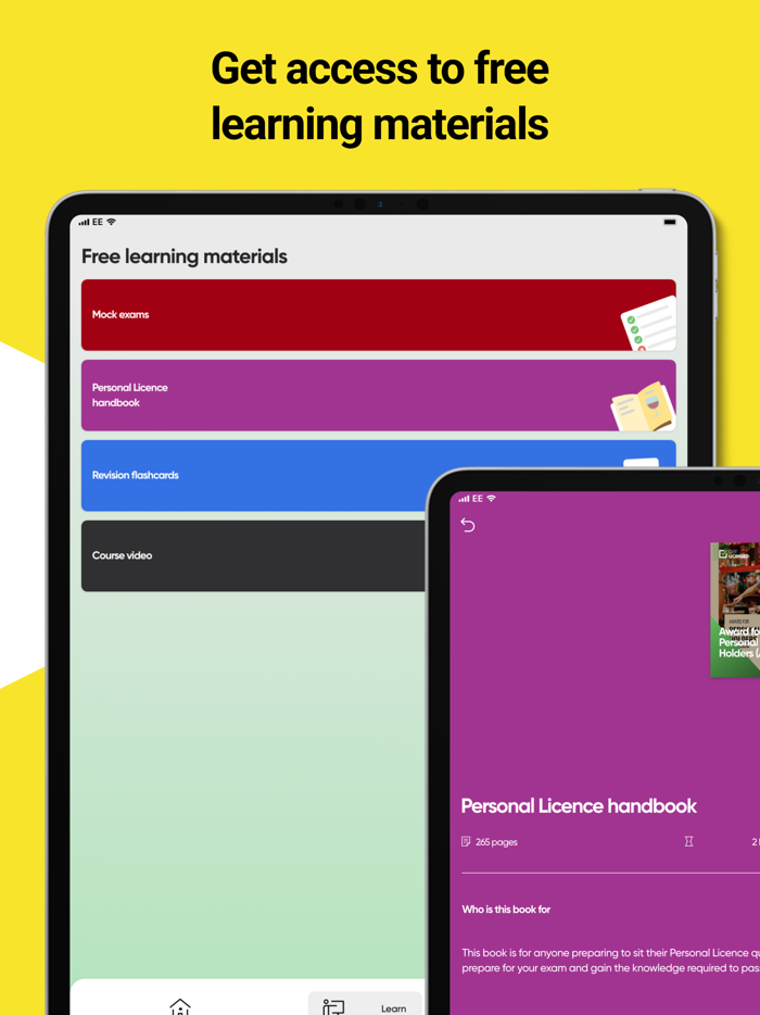The Personal Licence App