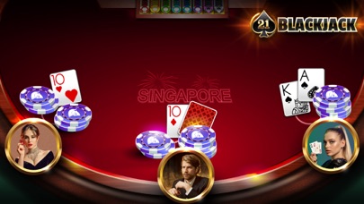 Blackjack 21: Live Casino game Screenshot