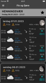 Flo Og Fjære: Tidevann & Vær iphone bilder 2