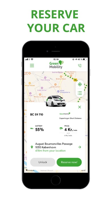 GreenMobility screenshot 3