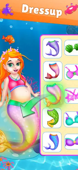 Game screenshot Mermaid Mom Newborn Care mod apk