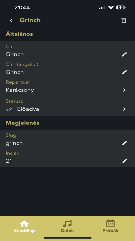 BVS Admin (iOS) Podle: Daniel Bali