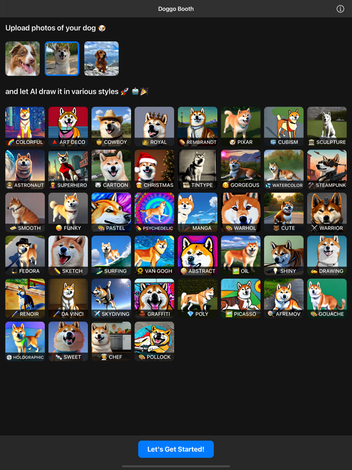 Doggo Booth - AI Dog Avatars