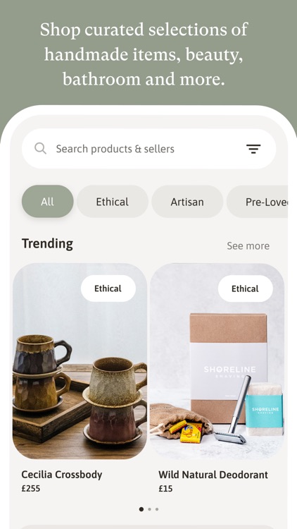 GoEthical: Marketplace Shop