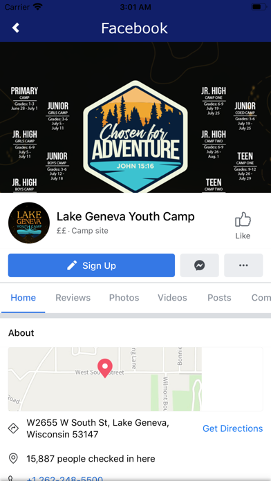 Lake Geneva Youth Camp screenshot 3