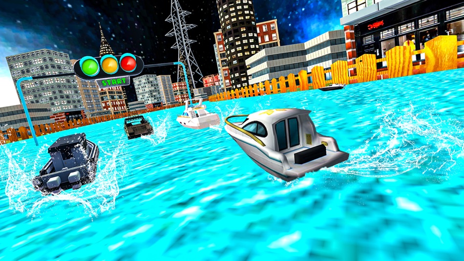 Speed Boat Racing 3D Simulator - 1.0 - (iOS)