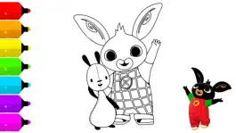 Game screenshot Bing Bunny Coloring Book mod apk