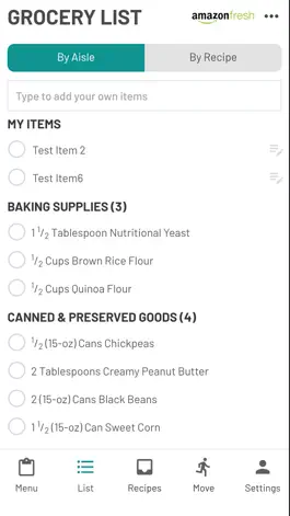 Game screenshot EatMoveRest Meal Planner hack