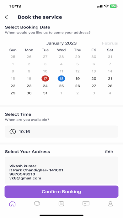 App screenshot