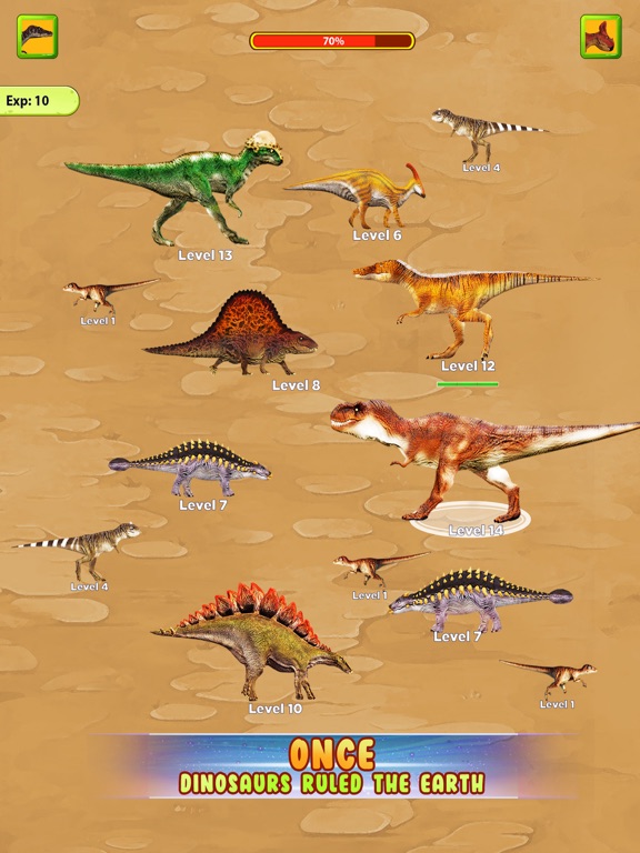 Screenshot #4 pour Dino Evolution: Eat And Grow