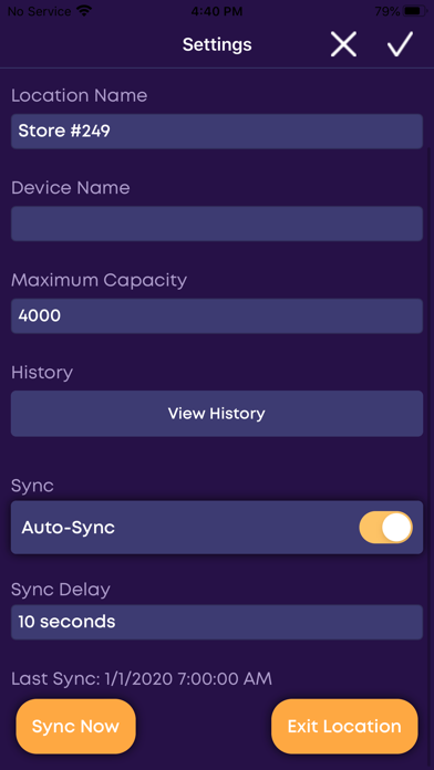 Capture Crowd Control iPhone screenshot 6 - Business app
