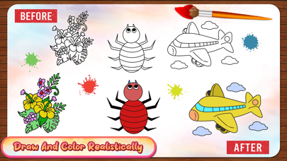 Coloring Game: Learn Paint Art Screenshot