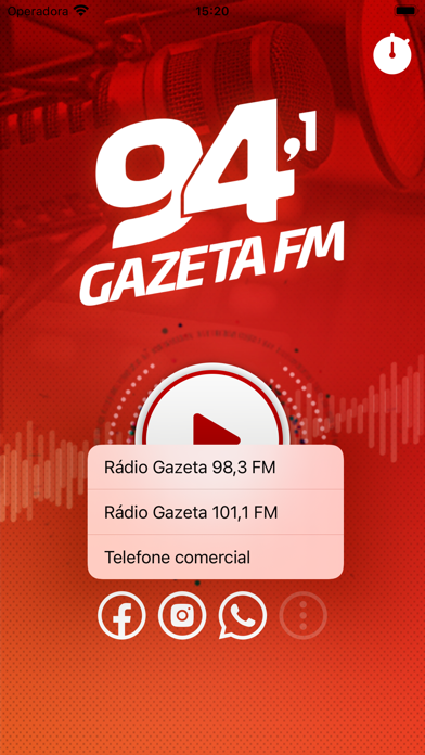 Radio Gazeta 94,1 FM Screenshot