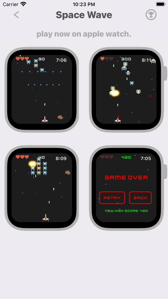 #3. Wrist Arcade 10-in-1 (iOS) 由: Vineet Patil