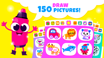 Kids Drawing Games 6 year olds Screenshot